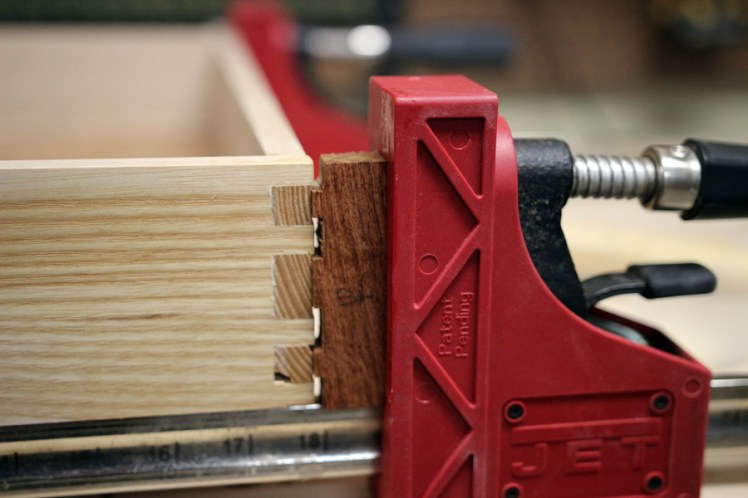 Glue up the drawers
