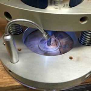 Thru the eye of the router